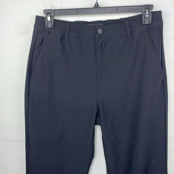 Marc New York Men's 4-Way Stretch Slim-Fit Commuter Pants, Black 32x32 - Picture 2 of 12